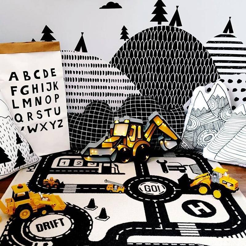 Baby's Roads Play Mat