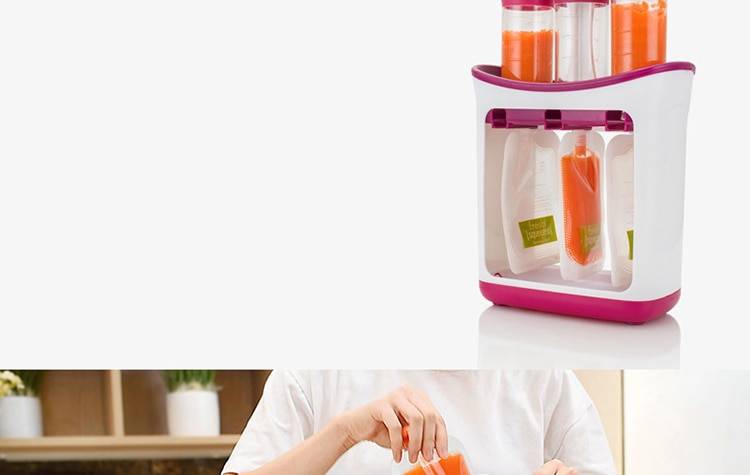 Baby’s Organic Food Maker Set Baby Feeding Baby Food Storage & Mills Set : 10 pouch / 2 spoons|30 pouch / 2 spoons|40 pouch / 2 spoons|10 pcs A machine|10 pcs|30 pcs pouch|2 x 20 pcs pouch|2 x 30 pcs pouch|3 x 30 pcs pouch|5 pcs|50 pouch / 2 spoons|20 pcs pouch