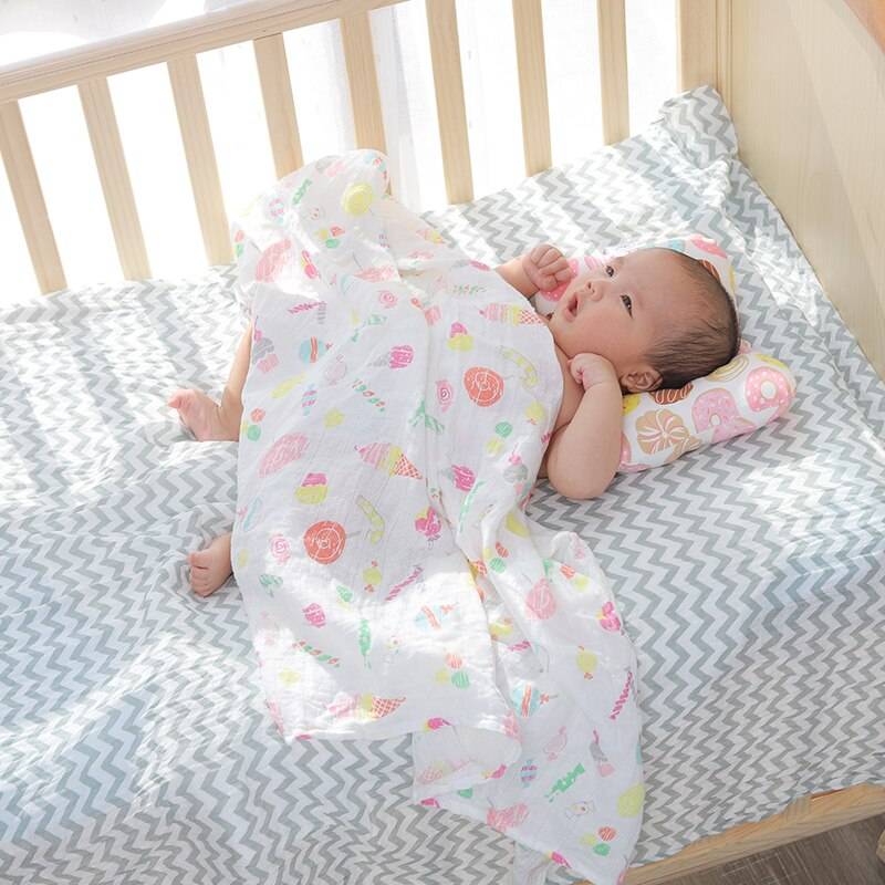 Soft Cotton Baby Nursing Pillow