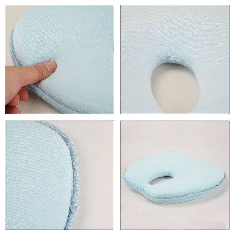 Anti-Flat Head Baby Crib Pillow
