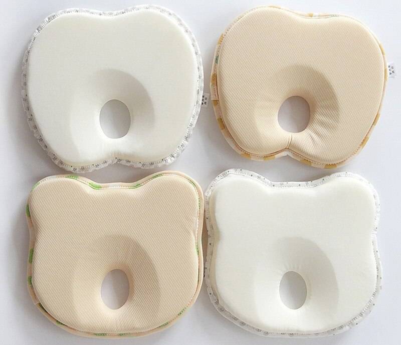 Anti-Flat Head Baby Crib Pillow