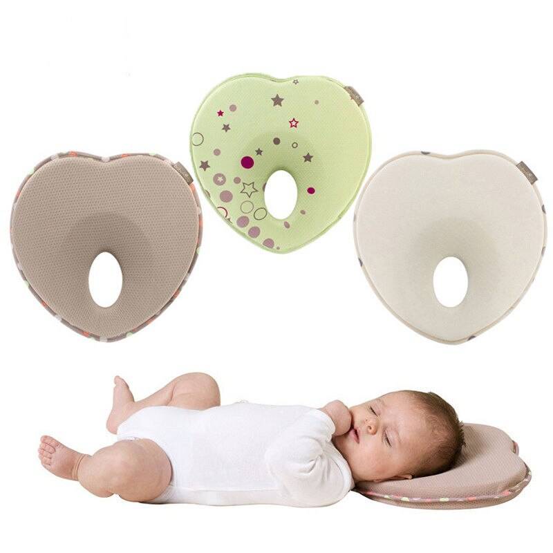 Anti-Flat Head Baby Crib Pillow
