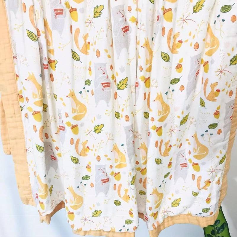 Four Layers Bamboo Baby's Swaddle