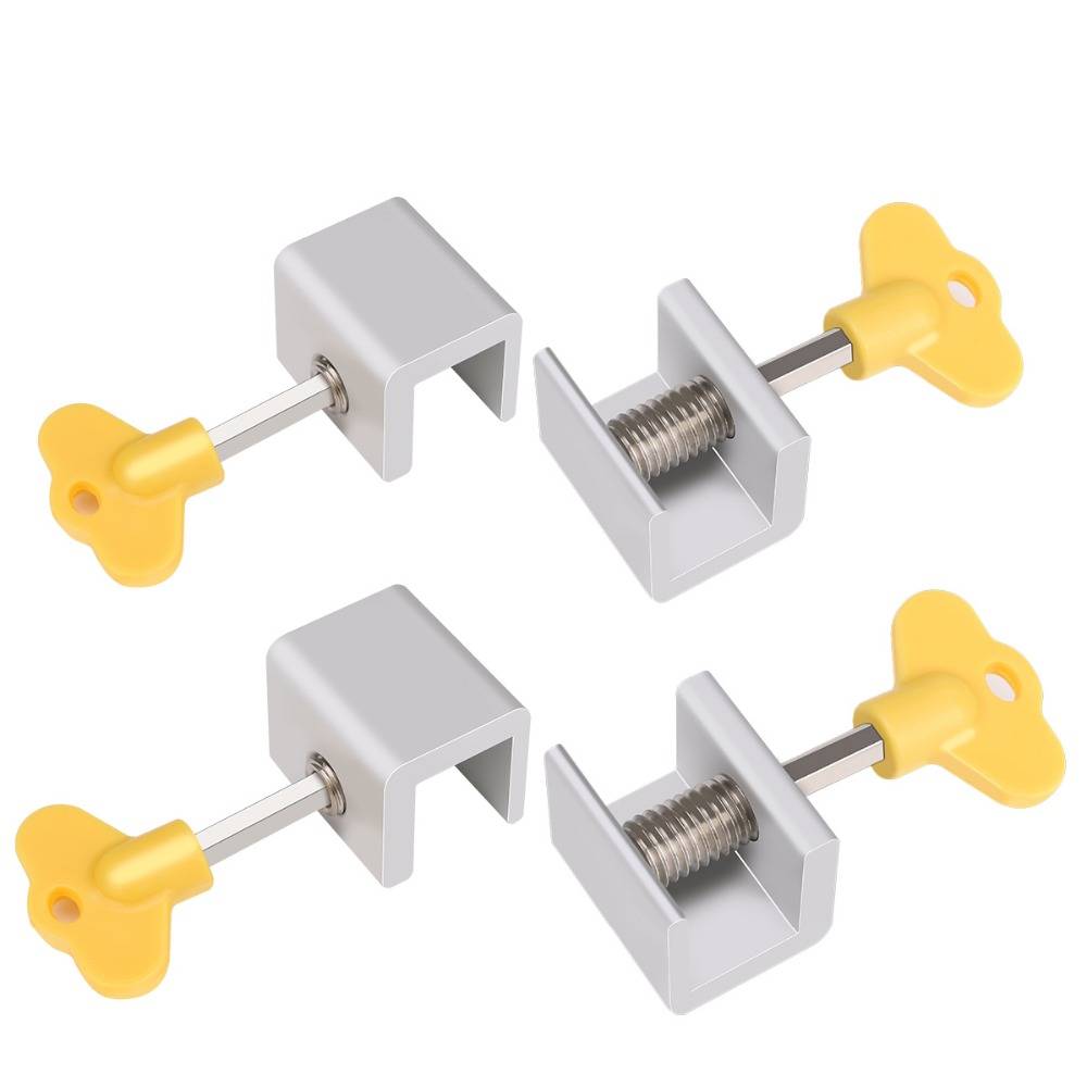 Adjustable Sliding Window Lock Set 8 Pcs