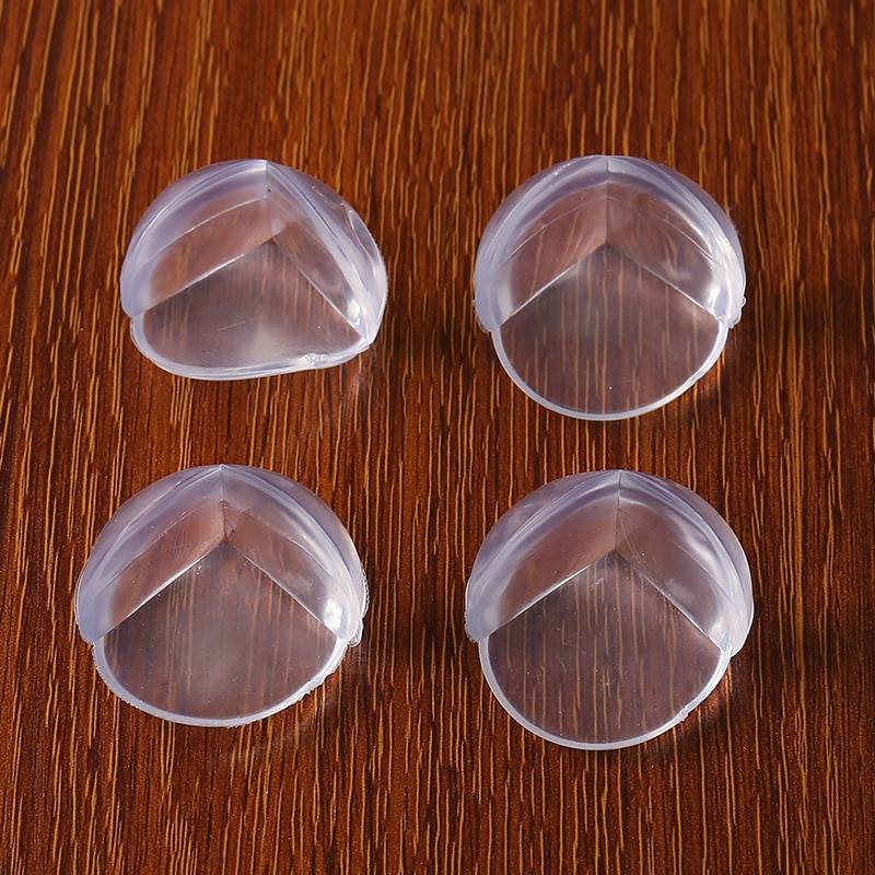 Transparent Elastic Safety Table Corner Protectors Set