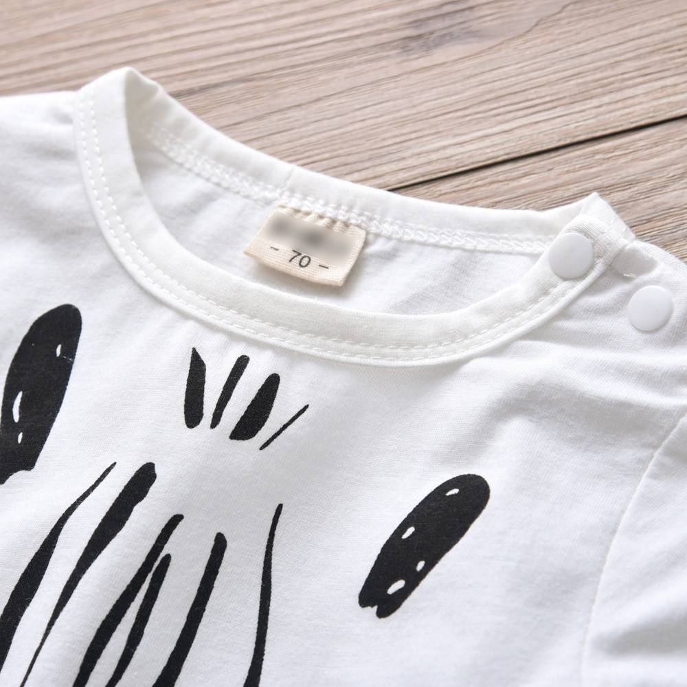 Baby's Creative Romper with Beanie