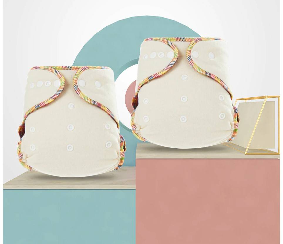 Reusable Hemp and Cotton Diaper