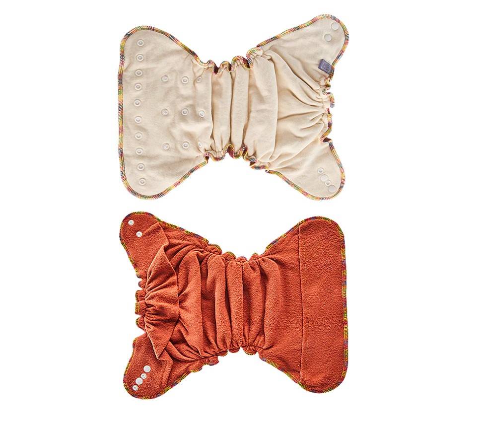 Reusable Hemp and Cotton Diaper