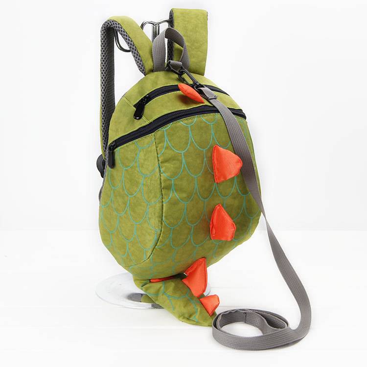 Convenient Dinosaur Shaped Safety Baby Backpack with Leash