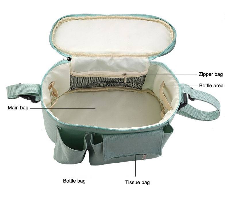 Large Capacity Baby Stroller Bag