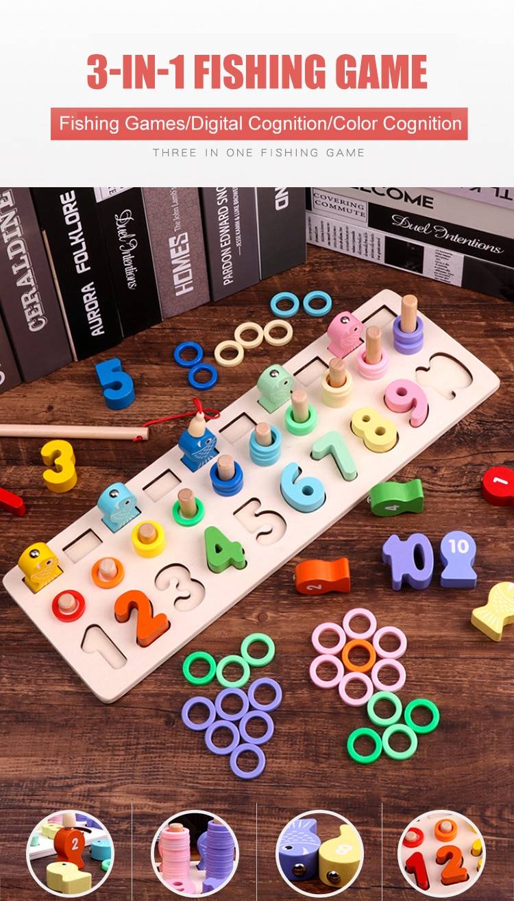 Montessori Educational Wooden Board for Kids
