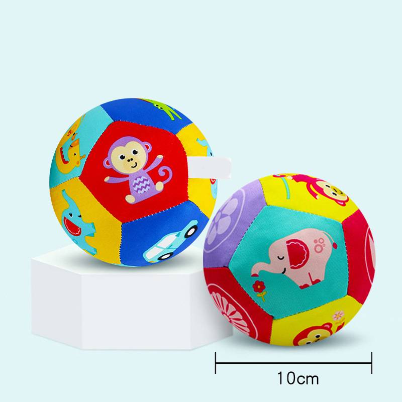 Baby Soft Plush Ball Toy with Sound