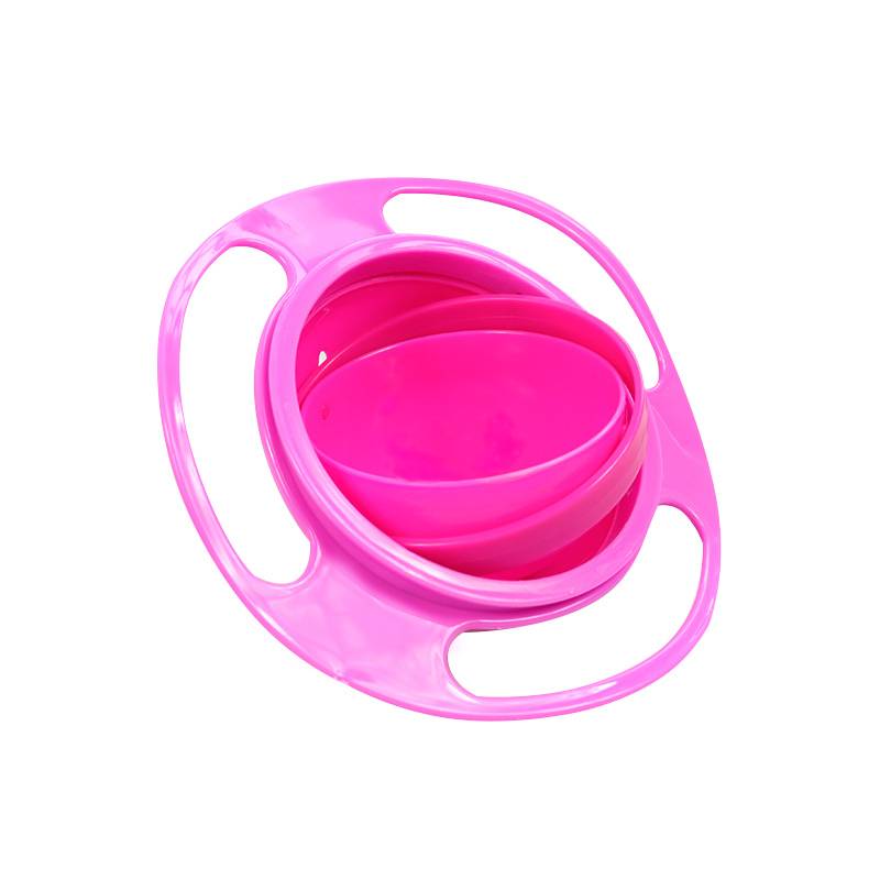 Baby's Rotating Plastic Bowl