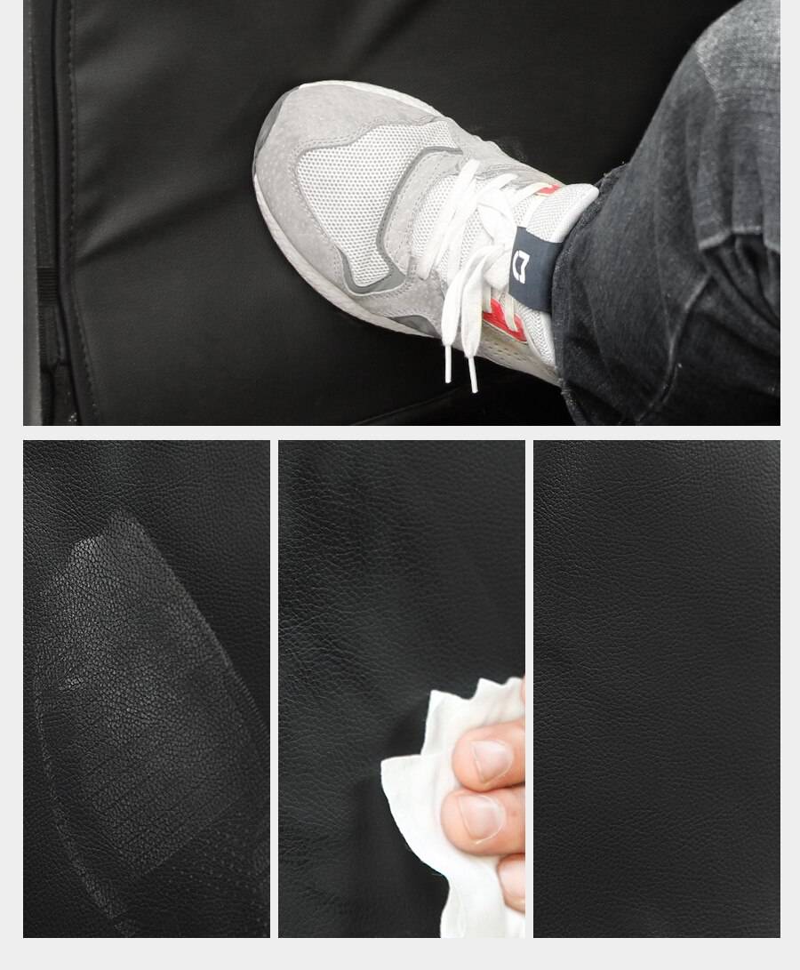 Protective Car Seat Back Cover and Organizer