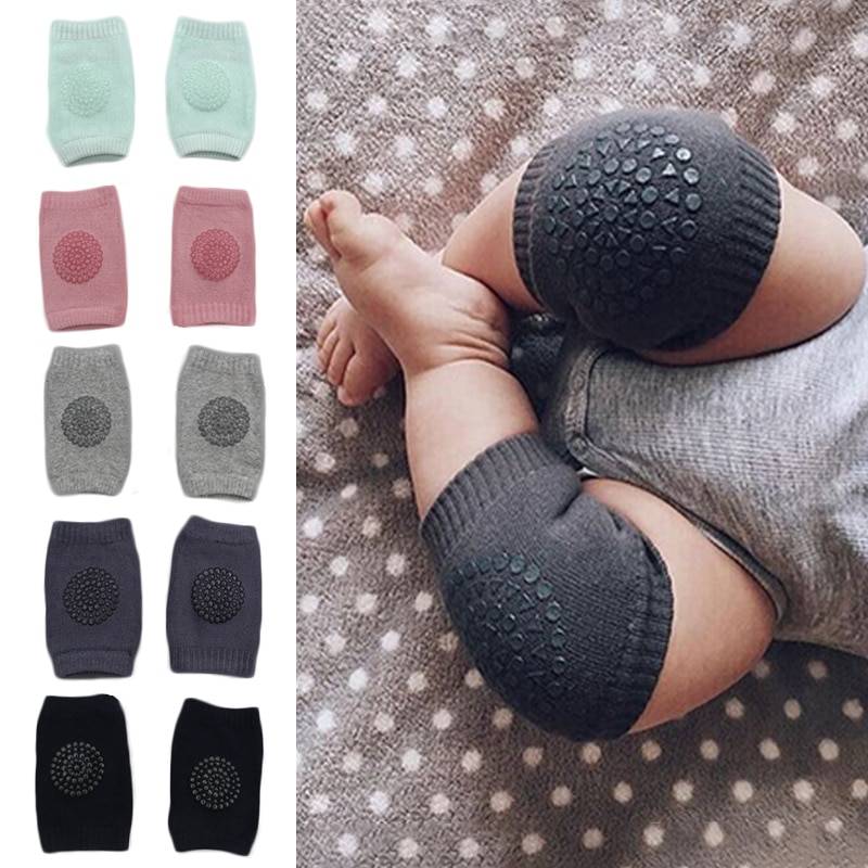 Baby’s Soft Anti-slip Safety Elbow Knee Pads Baby & Kids Apparel Baby Care Best Sellers Color : Blue|Pink|Gray|Dark Gray|Light Green
