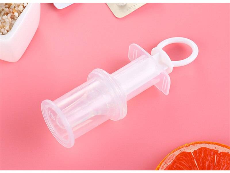Baby’s Medicine Feeding Needle Dispenser Baby Care Baby Feeding Feeding Utensils Grooming & Health Care Kits Color : White|Blue|Pink