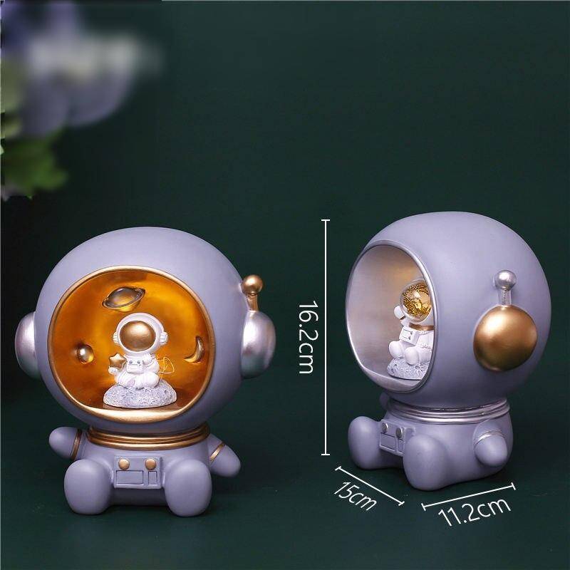 Astronaut Night Light Baby Nursery Night Lights & Lamps Emitting Color : A Style|B Style|D Style|C Style Anime Galaxy Guardian LED Night Light Cartoon IInterstellar Cosmonaut Table Decorative Lights Baby Kids Toy Christmas Gift
