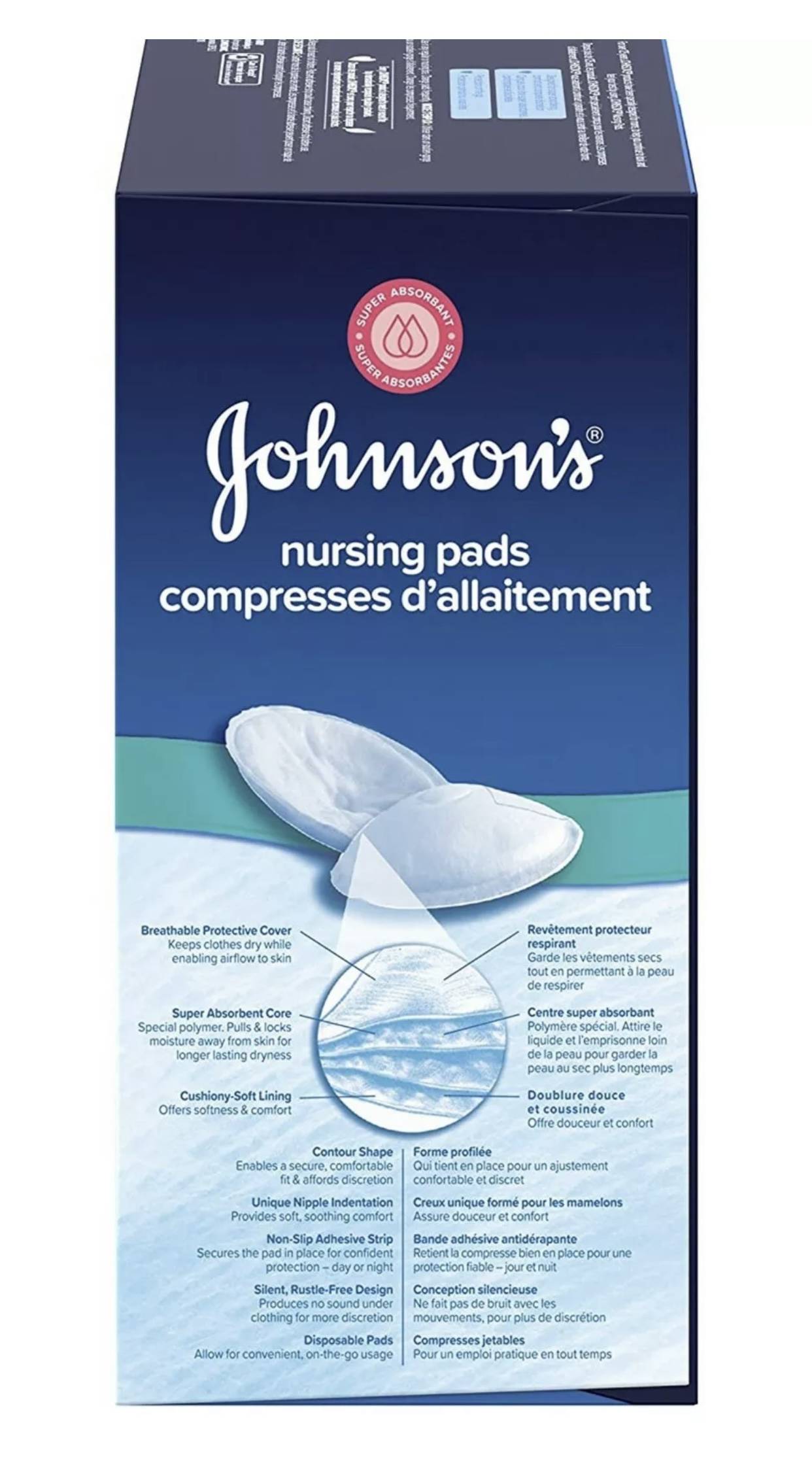 Johnson’s Nursing Breastfeeding Pads Nursing Pads Pregnancy & Maternity